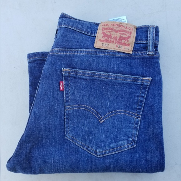Levi Strauss  505 Men's Jeans - Picture 3 of 6